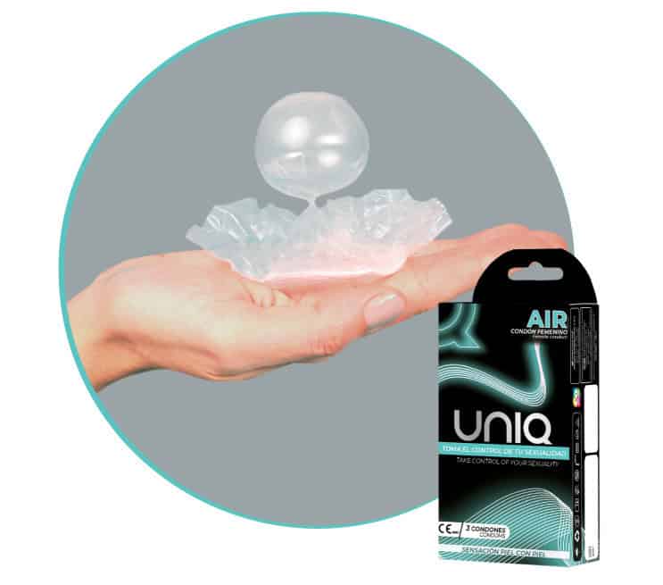 🇨🇴 UNIQ AIR 女士用纖薄安全套 - 3片