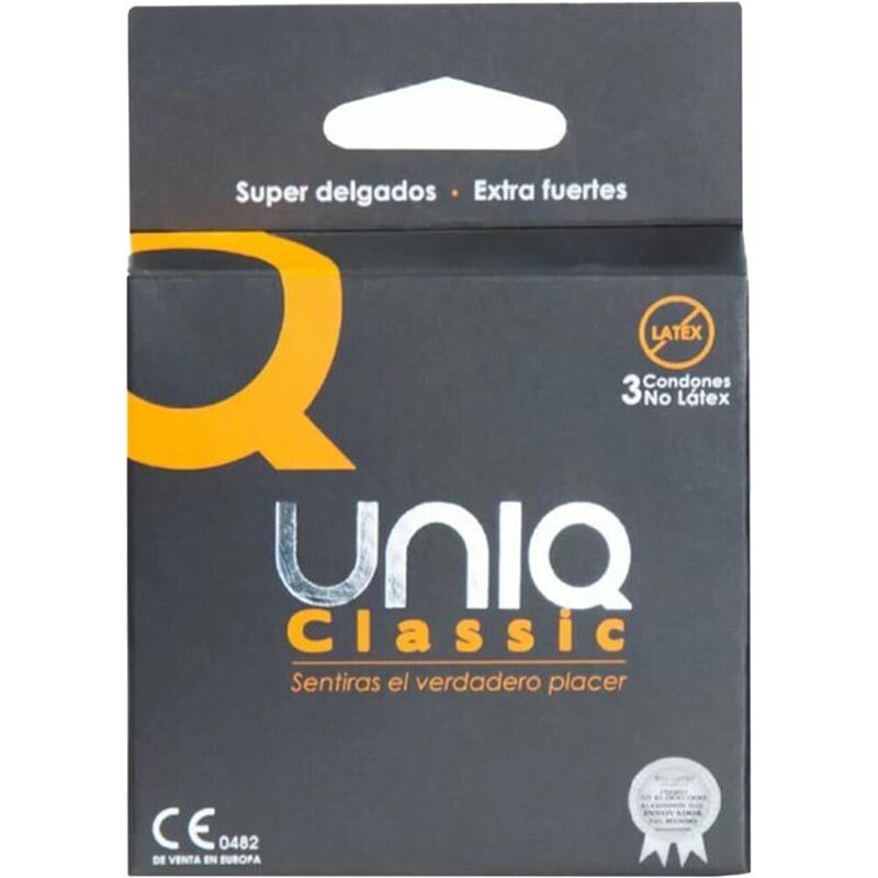 UNIQ Classic 非乳膠安全套/38mm/3片