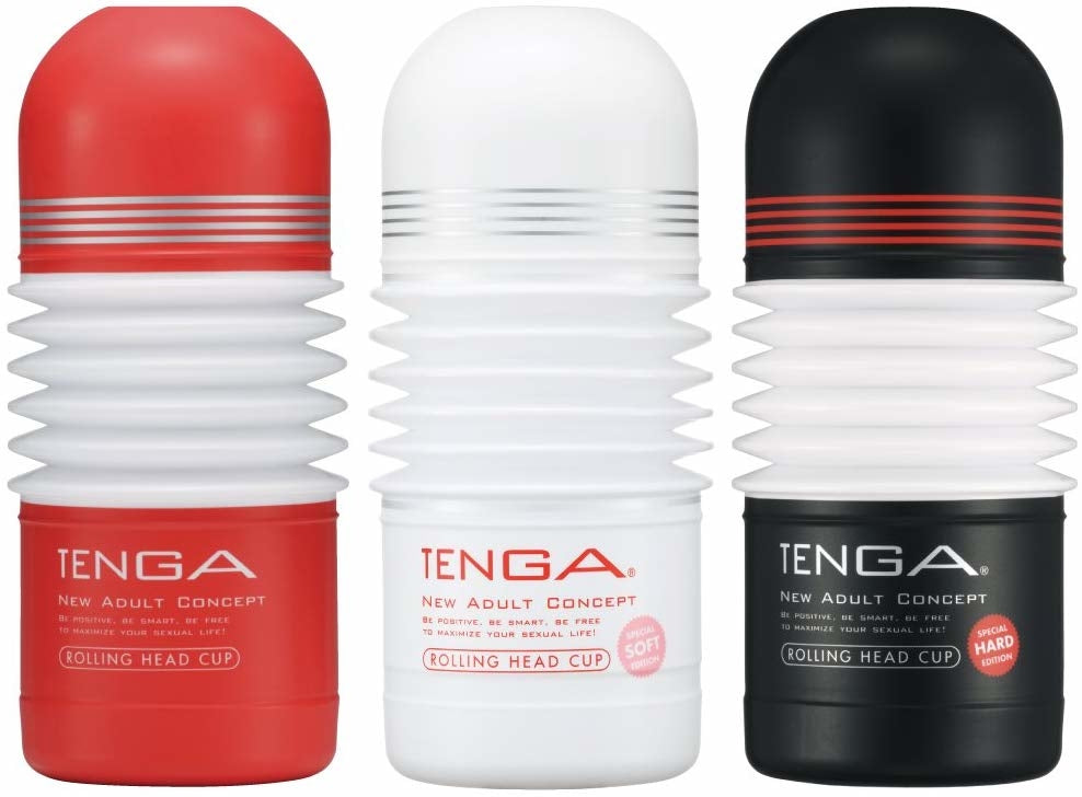 Tenga|Rolling Head 旋轉伸縮一次性飛機杯