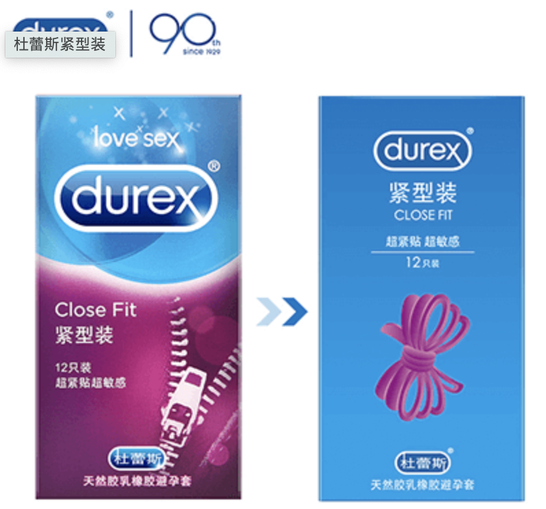 Durex Close Fit 貼身敏感安全套|31mm|12片