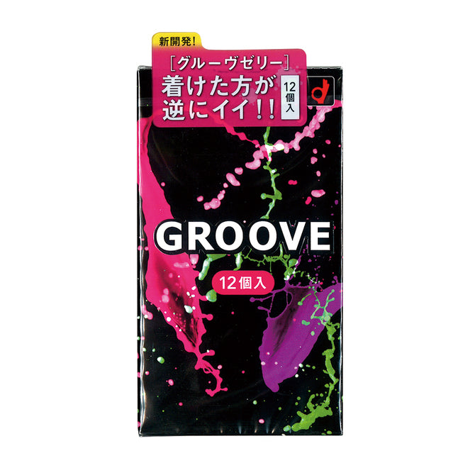 岡本 Okamoto GROOVE 雙潤滑貼合安全套 / 33mm / 6片裝