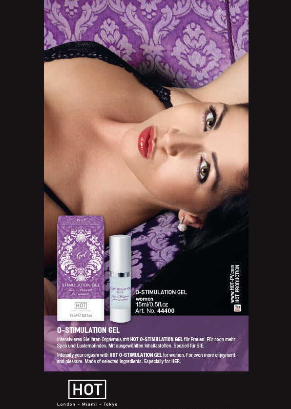 HOT|O-Stimulation 女士敏感提升凝膠|微溫配方 - 15ml
