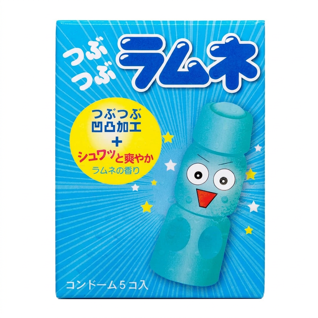 相模 Sagami 波子汽水(彈珠汽水)味潤滑安全套 / 5片裝
