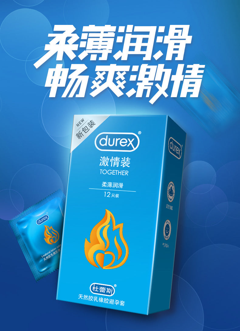 Durex Together 特多潤滑柔薄安全套|33mm|12片裝