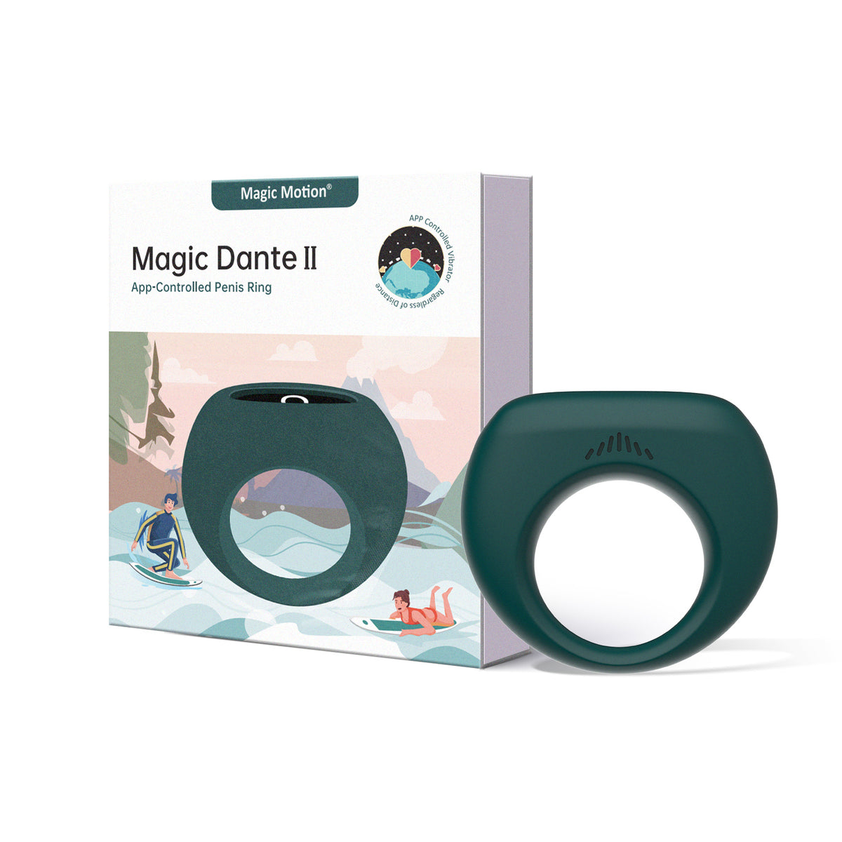 Magic Motion|Dante II 震動鎖精持久環
