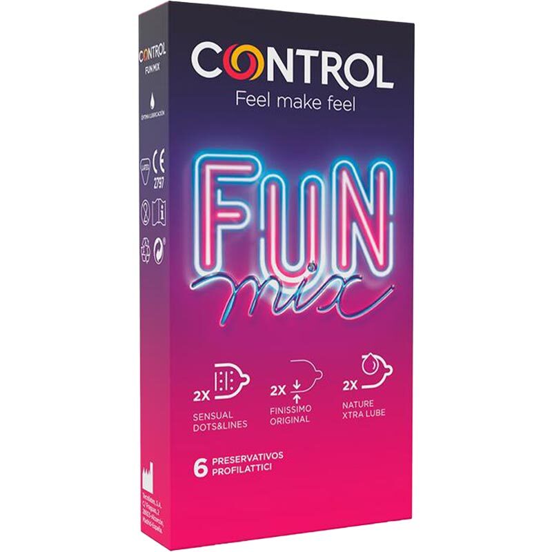 Control Feel Fun Mix 安全套 6片裝