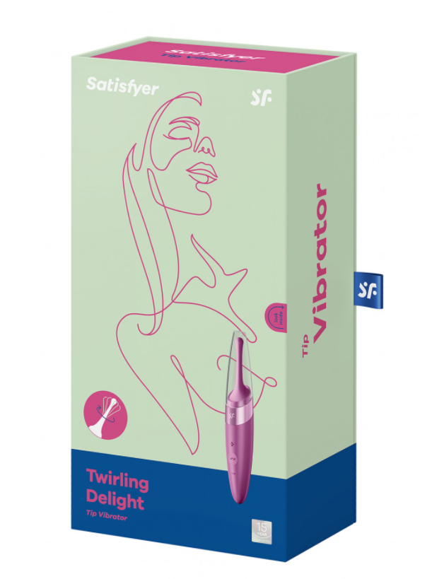 Satisfyer Twirling Delight 防水陰蒂刺激棒