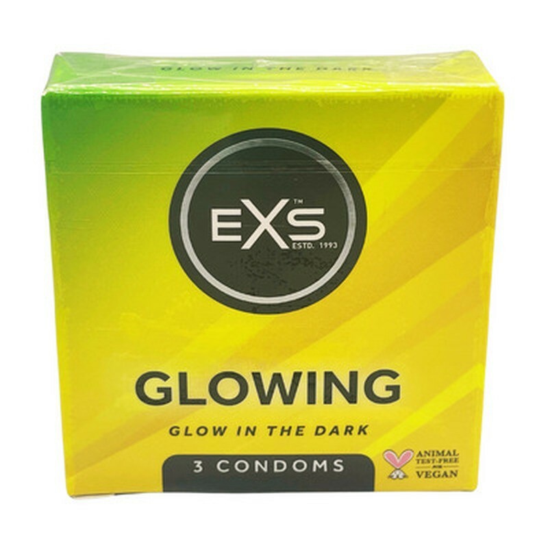 EXS Glow in the Dark 發光安全套 / 3片裝
