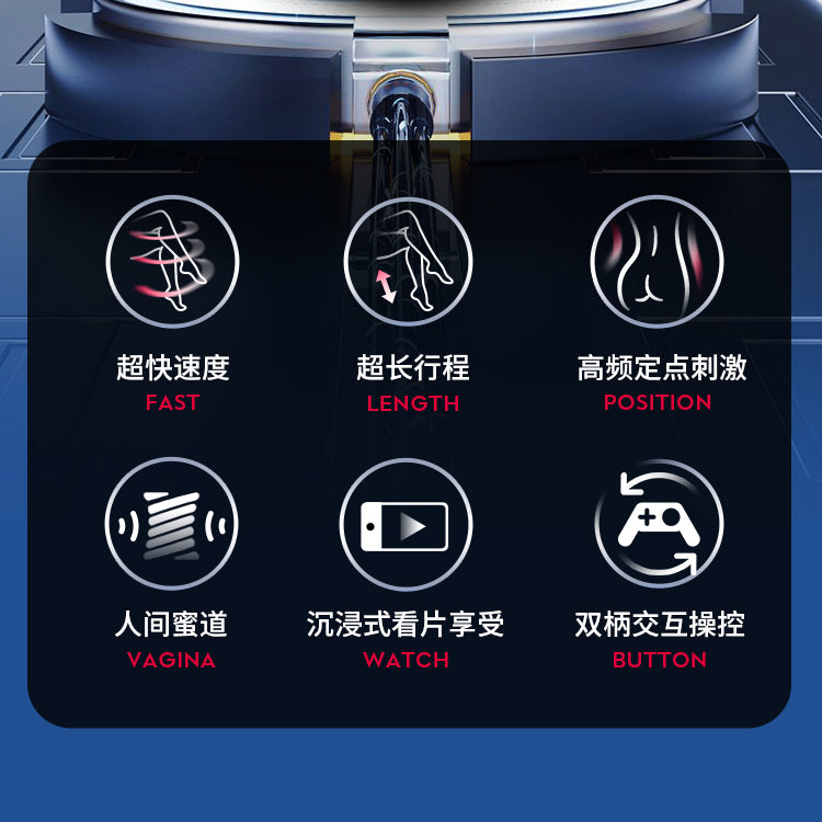 Leten|暴風炮王Pro|自動伸縮飛機杯