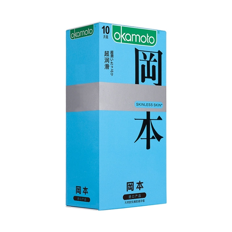 岡本 Skinless Skin 超潤滑安全套 33mm 10片裝