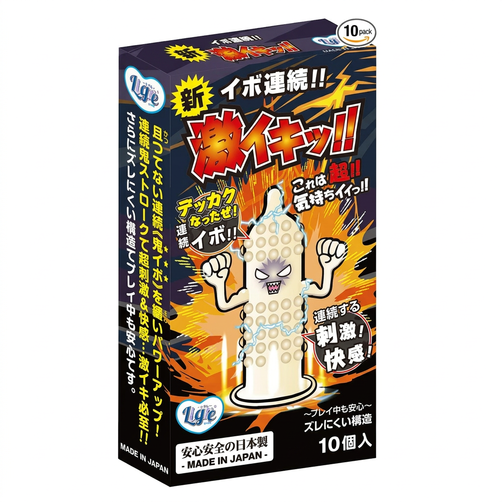 Ligre Japan 凸粒刺激乳膠安全套 / 10片裝