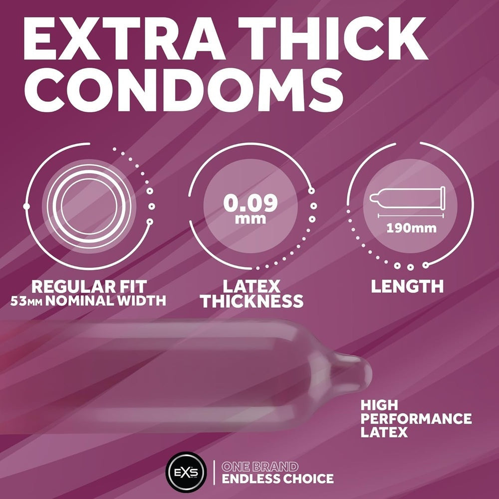 EXS Extra Thick 加厚安全套 12片裝