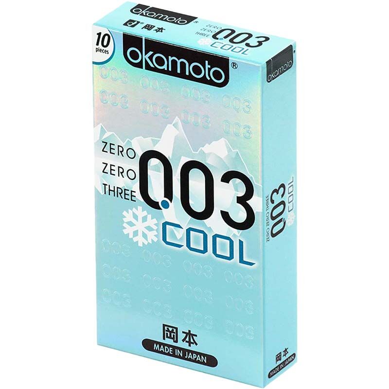 岡本 Okamoto 0.03mm 冰薄薄荷安全套|33mm|10片