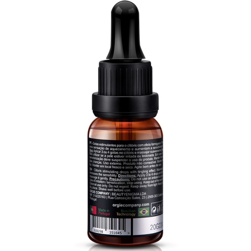Orgie|Orgasm Drops Enhanced 溫感陰蒂高潮液加強版|15ml