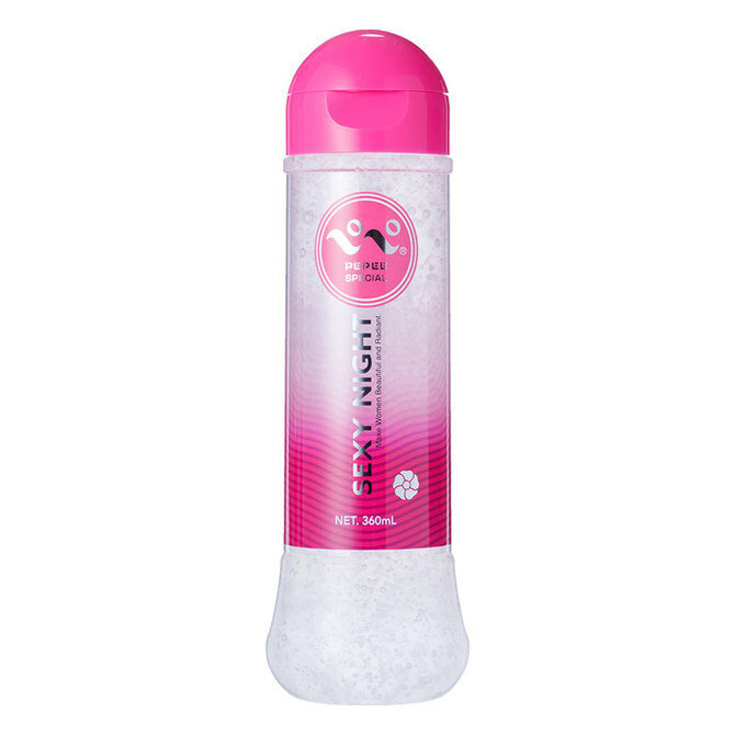 Pepee Sexy Night 女性向持久(安全套適用)濕潤滑劑 - 50 / 200 / 360 mL