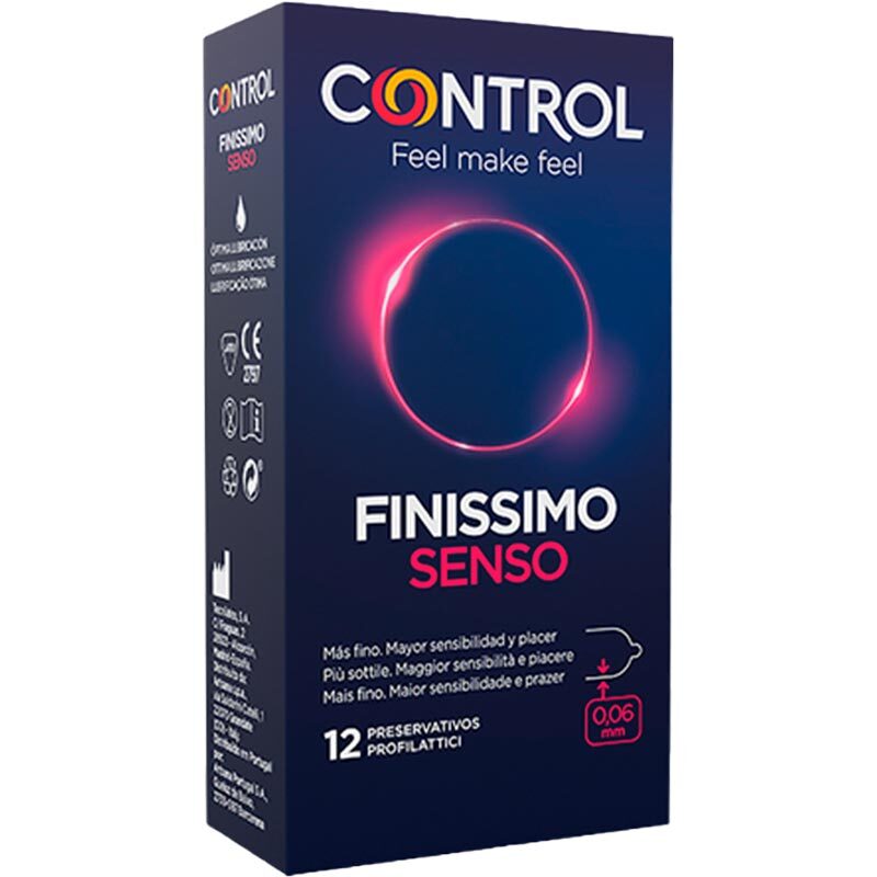 Control|Finissimo Senso 纖薄保險套|34mm|12片