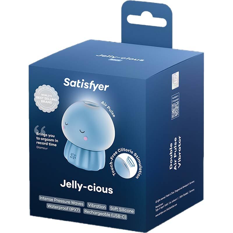 Satisfyer Jelly-cious 水母氣壓脈衝陰蒂吸啜震動器