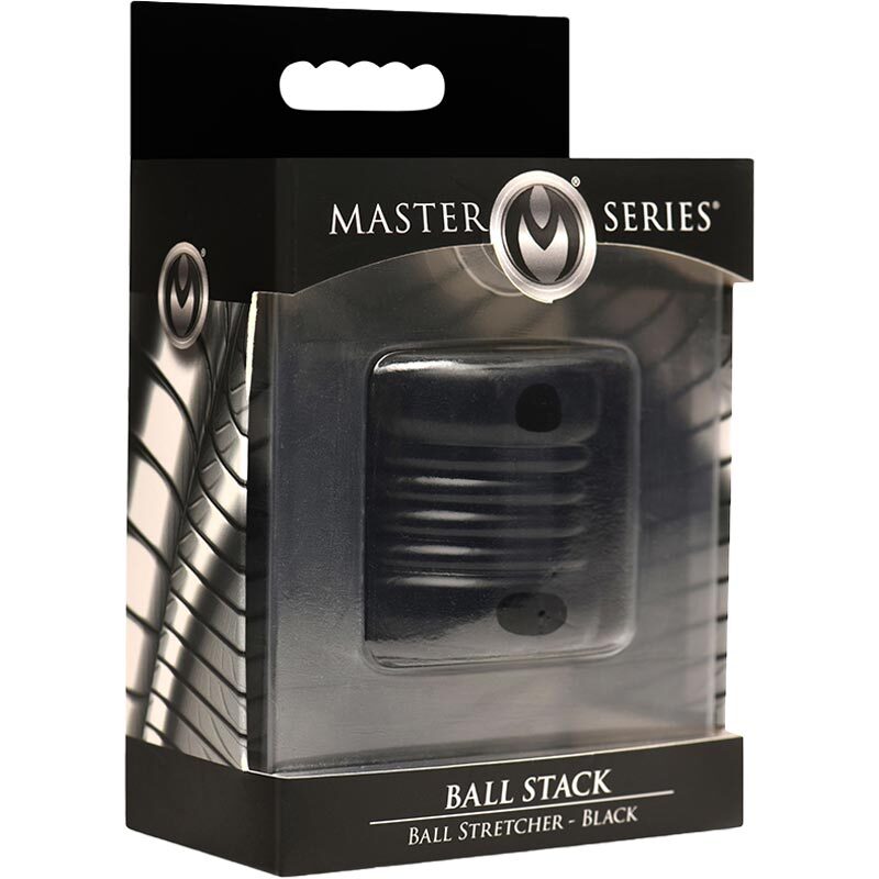 Master Series|Ball Stack 鎖精持久環|黑色
