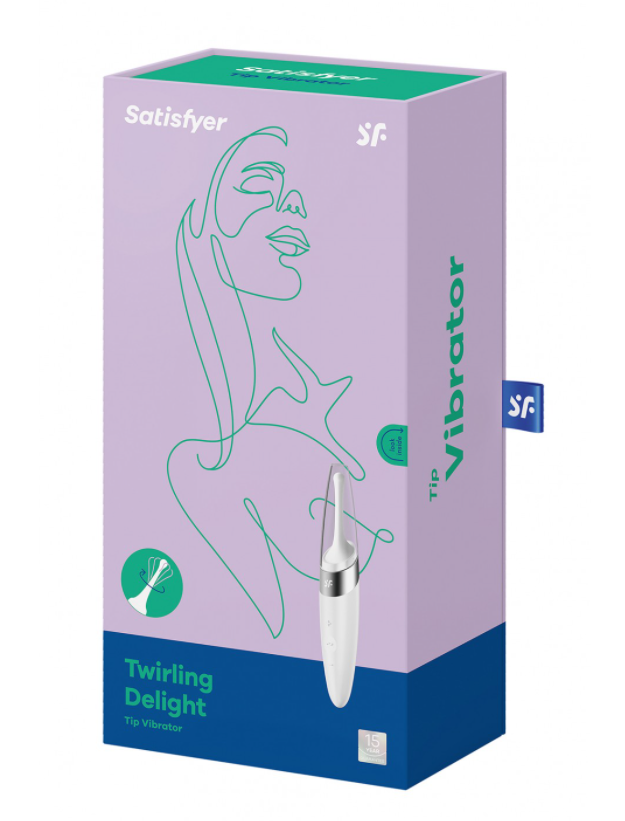 Satisfyer Twirling Delight 防水陰蒂刺激棒