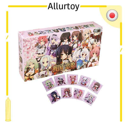 Allurtoy 戰國戀姬水潤安全套 - 12片裝