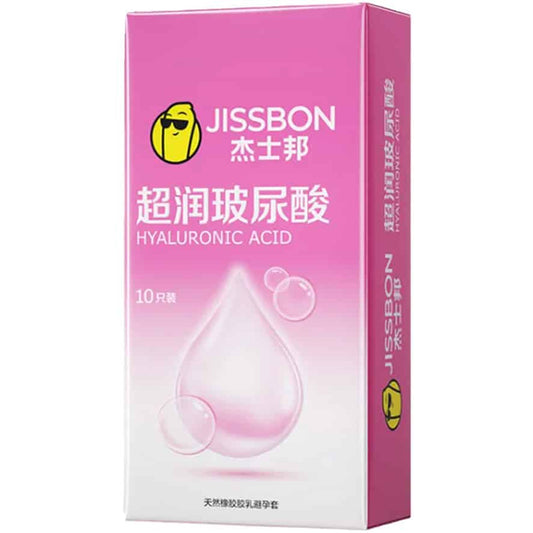杰士邦 (Jissbon) 零感系列 玻尿酸超潤安全套 / 10片裝