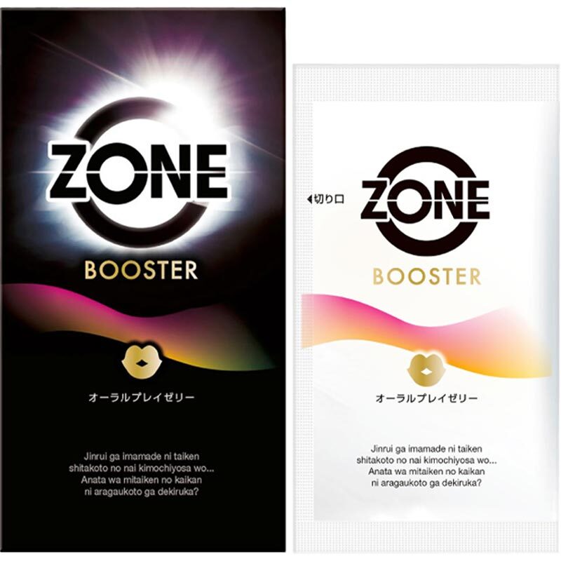 🇯🇵 JEX ZONE Booster 清爽柑橘味口交專用潤滑劑 - 5片