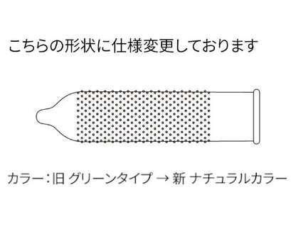 Nakanishi 中西橡膠 Men's Viaskin 凸點爽感花香安全套 / 33mm / 6片裝