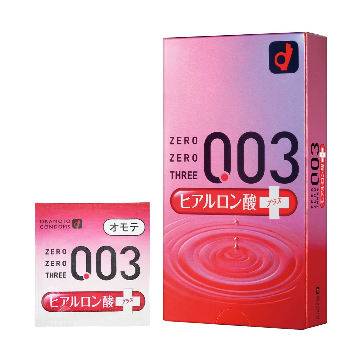 岡本 Okamoto 0.03mm 透明質酸（玻尿酸）安全套 / 33mm / 10片裝