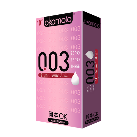 岡本 Okamoto 0.03mm 透明質酸安全套 / 33mm / 10片