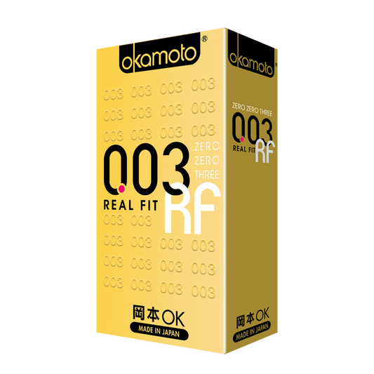 岡本 Okamoto 0.03mm Real Fit 特貼安全套 / 33mm / 10片