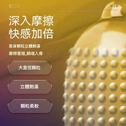 杰士邦 Jissbon 情趣四合一雜錦款式安全套 / 52mm / 20片裝