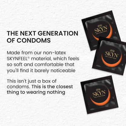 SKYN Large iR 極膚水潤非乳膠安全套 / 36mm / 10片裝