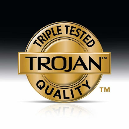 Trojan 戰神 Her Pleasure Sensations Ribbed 女士刺激橫紋安全套 / 12片裝