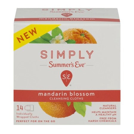 Summer's Eve｜敏感肌私密潔膚濕紙巾｜14片