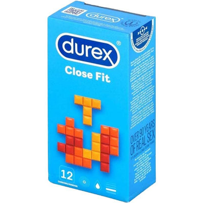 Durex Close Fit 貼身防脫落安全套／31mm／12片