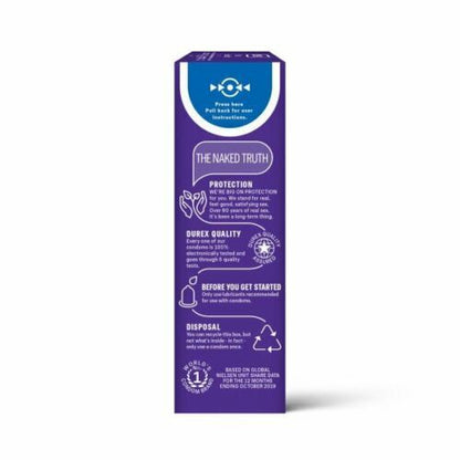 杜蕾斯 Durex Extra Sensitive Smooth 超敏感光滑安全套 ｜ 35.7mm ｜ 12片裝