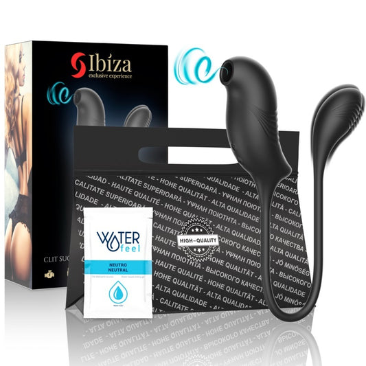 Ibiza 陰蒂吸啜震動器｜雙重刺激防水設計