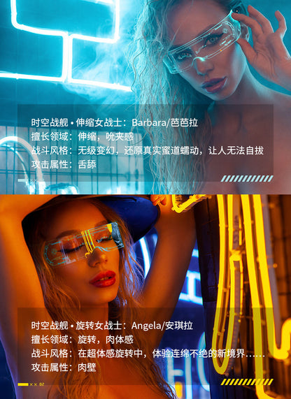 Svakom｜Zemalia時空戰艦｜加熱伸縮旋轉震動飛機杯