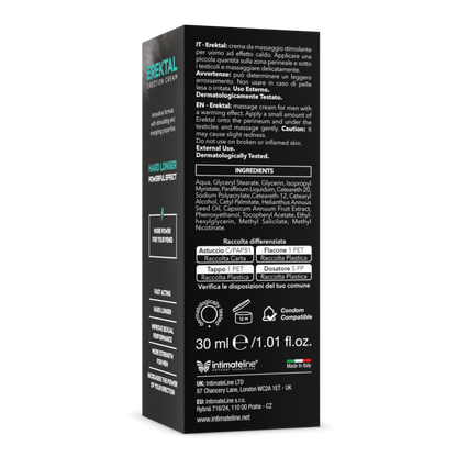 Intimateline Erektal 男士助勃按摩膏｜30ml