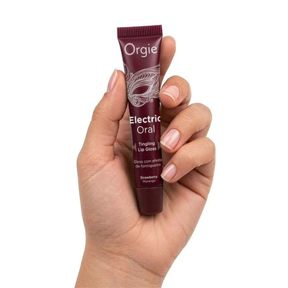 Orgie｜Electric Oral 草莓味口交震感唇蜜｜感官提升液 10ml
