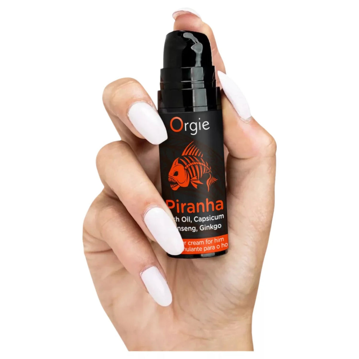 Orgie｜Piranha 男士冰火震動提升乳霜｜15ml
