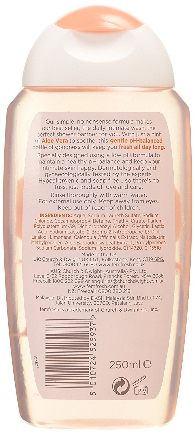 Femfresh｜日常私密護理潔膚液｜平衡pH｜250ml