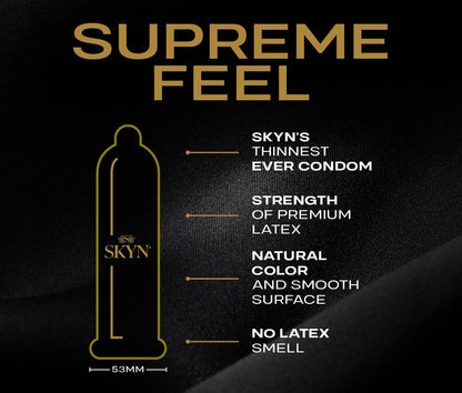 SKYN Supreme Feel 極致超薄安全套 - 10片裝
