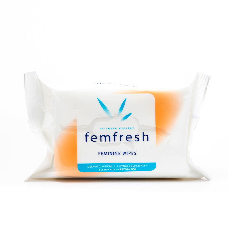 Femfresh｜低敏私處清潔濕紙巾｜25片