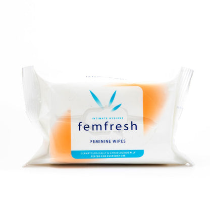 Femfresh｜低敏私處清潔濕紙巾｜25片