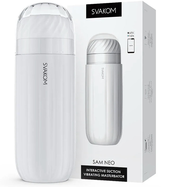 Svakom｜Sam Neo 吸啜震動電動飛機杯