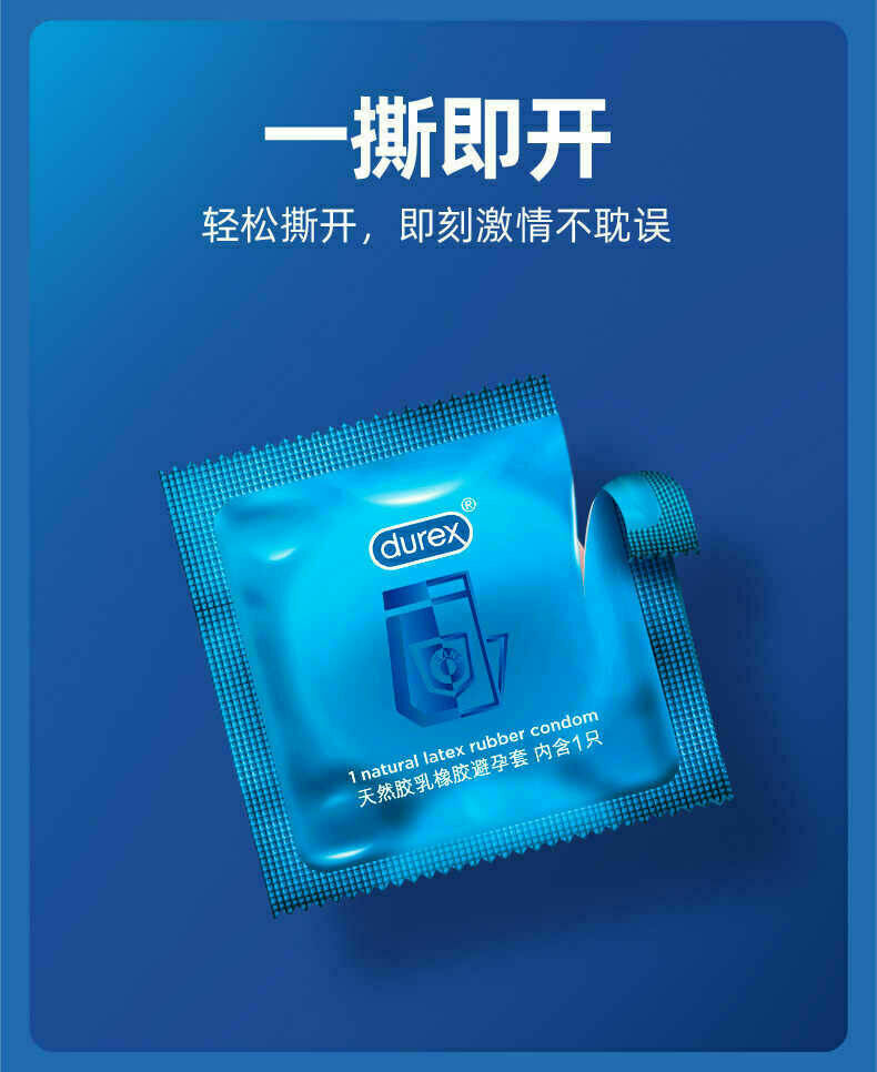 杜蕾斯 Durex Jeans 多量潤滑活力安全套｜33mm｜12片