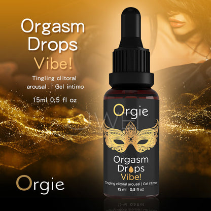 Orgie｜Orgasm Drops Vibe! 陰蒂震動高潮液｜15ml