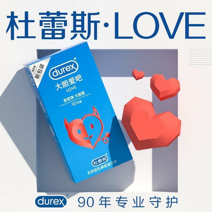Durex Love 粉色香草安全套/33mm/10片