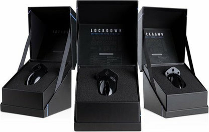 Lockdown 型格黑金防勃起貞操鎖 小中